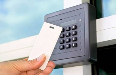 Professional Security Guard on Duty